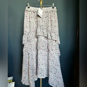 Bohemian Floral Lilac &merci Skirt